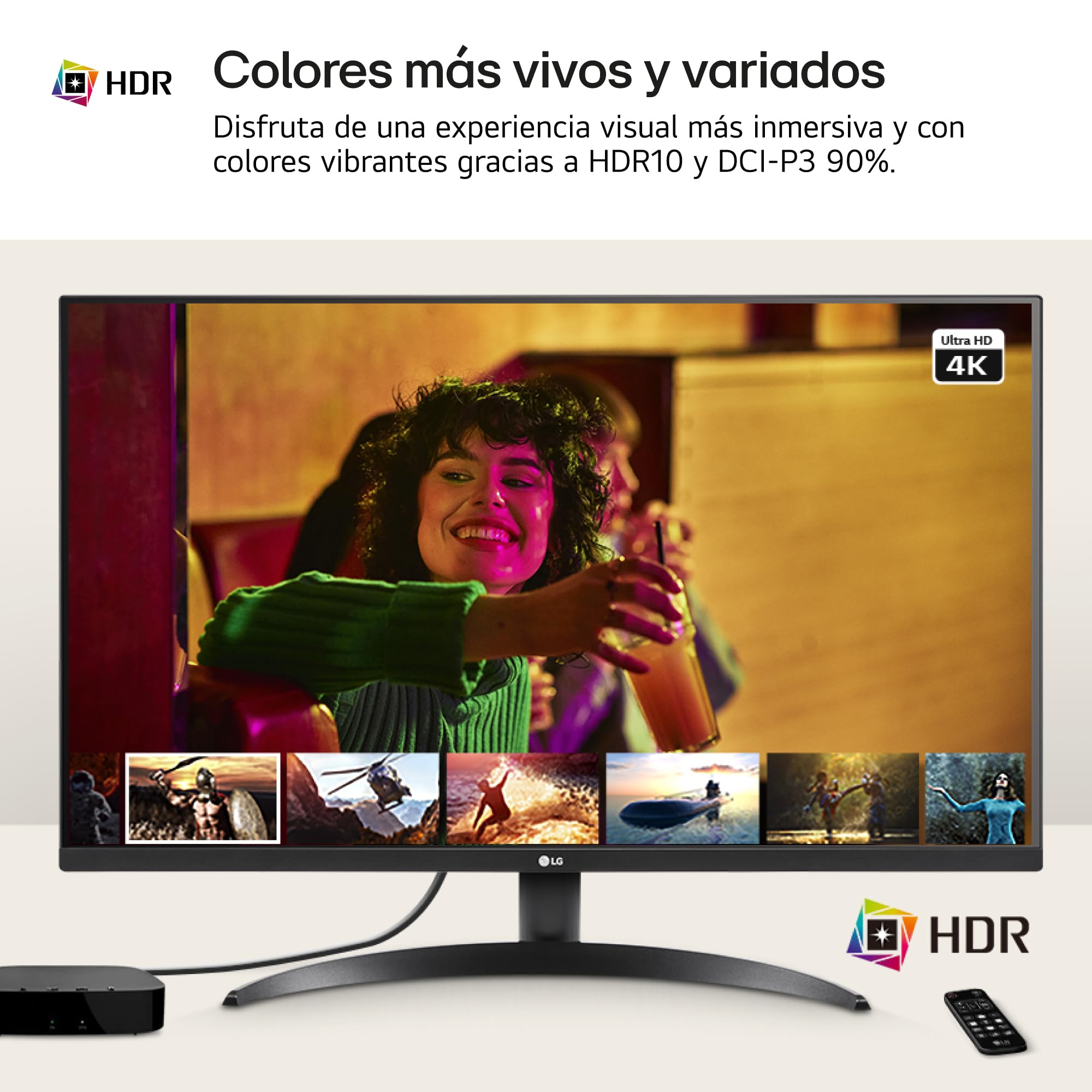 Monitor Profesional LG UltraFine 32UR550-B 31.5'/ 4K/ Multimedia/ Regulable en altura/ Negro Monitor Profesional LG UltraFine 32UR550-B 31.5'/ 4K/ Multimedia/ Regulable en altura/ Negro